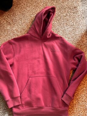 Comfort Colors Pullover Hoodie with Embroidered Logo (m)